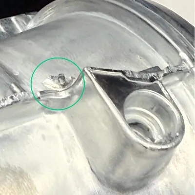 Die casting burrs Die casting burrs