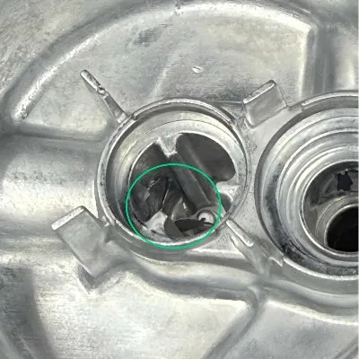 Die casting burrs Die casting burrs