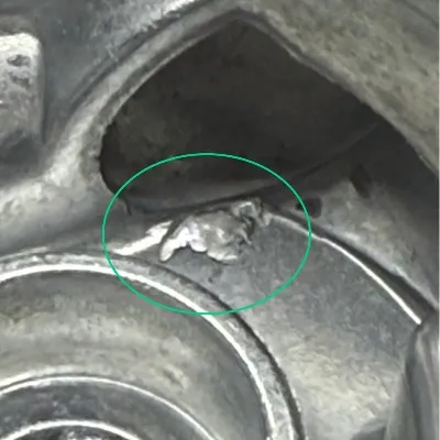 Die casting burrs Die casting burrs