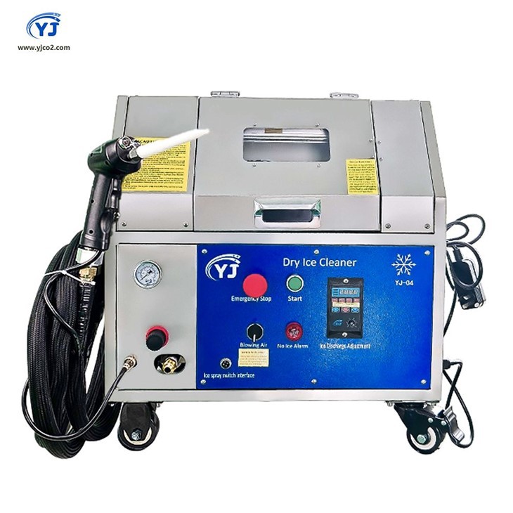 Máquina industrial de limpieza criogénica